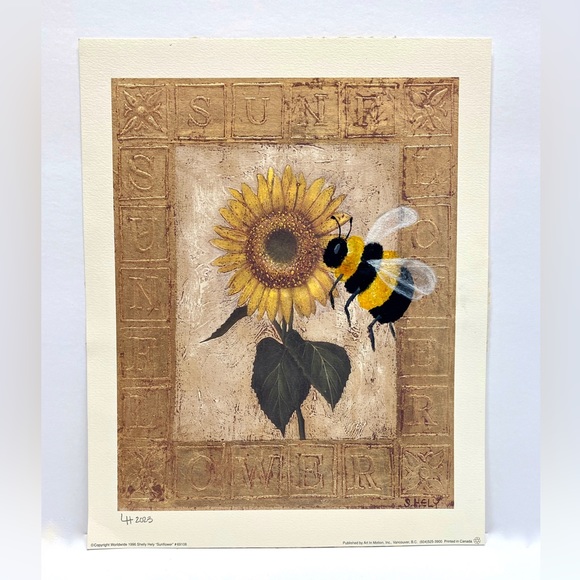 HAND Painted Original Upcycled Thrift Store Find Art Print - Picture 4 of 10